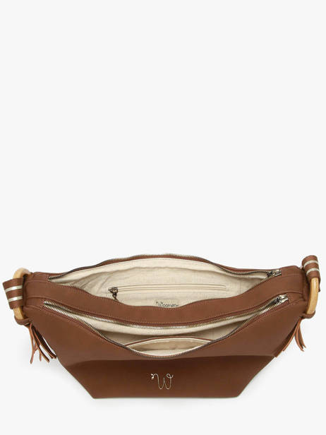 Cross Body Tas Camomille Woomen Bruin camomille WCAO03 ander zicht 3